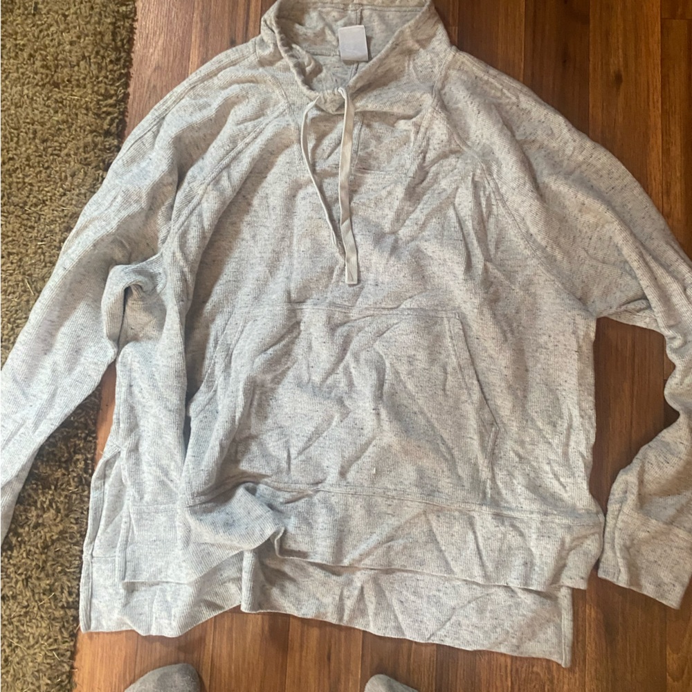 Nike Gray Cowl Neck Sweater